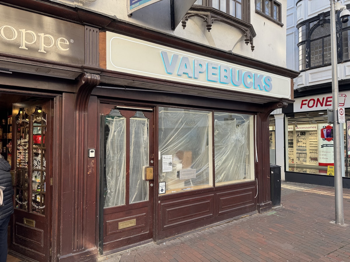 Vape Bucks on Tavern Street is the latest vape store to enter the high street